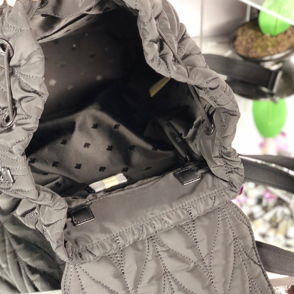 Kate Spade Ellie Large Flap Quilted Backpack - Picture 7 of 8